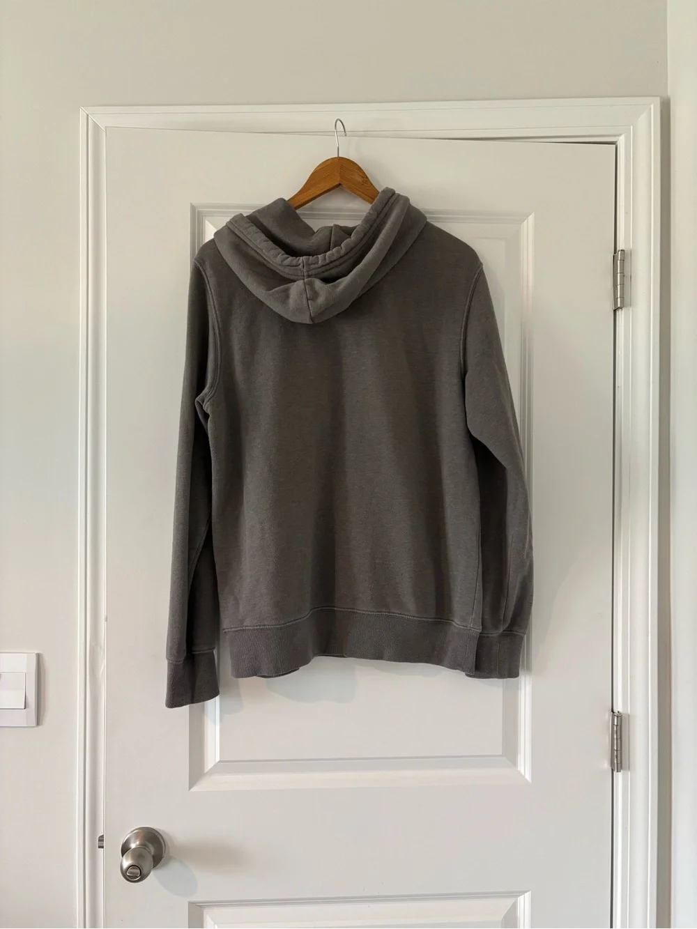 The North Face Gray Half Dome Logo Pullover Hoodie Sweatshirt Medium
